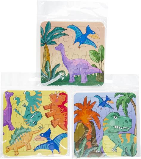 Voorbeeld van een gedetailleerde dinosaurus puzzel