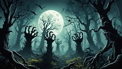 Illustratie die slaapwandelen en nachtmerries symboliseert