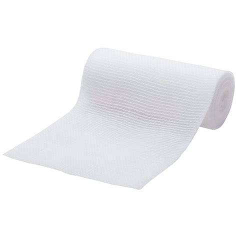 Foto van een EHBO-koffer met daarin een elastisch hydrofiel zwachtel