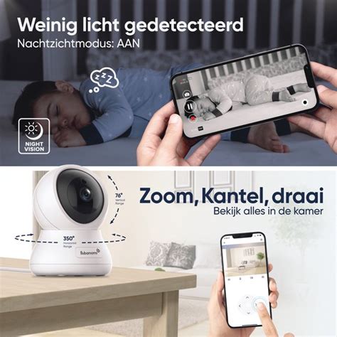 Diagram dat de verbinding van een wifi babyfoon met een smartphone en het internet toont.