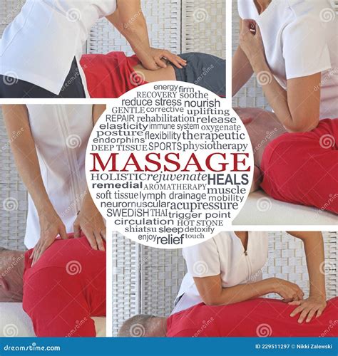 Infographic met de verschillende massagetechnieken