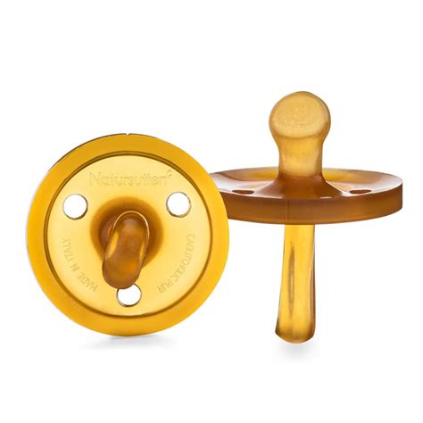 Handgemaakte Natursutten fopspeen van 100% natuurrubber