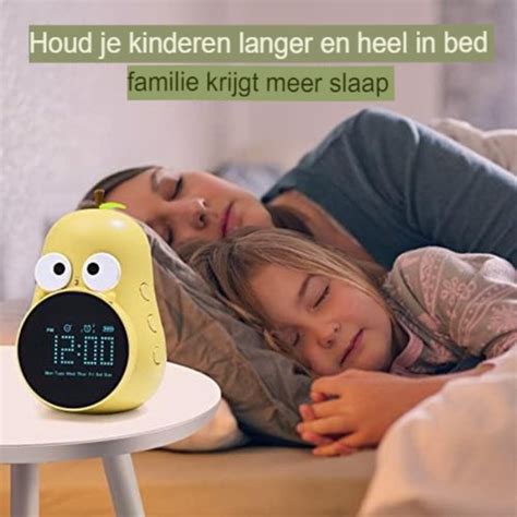 Voorbeeld van een slaapwekker voor kinderen.