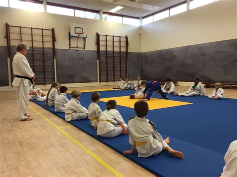 Nieuwe dojo met judomat