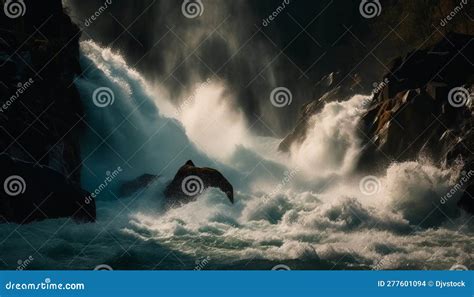 Illustratie van de stuwkracht die door ontsnappende lucht wordt gegenereerd.