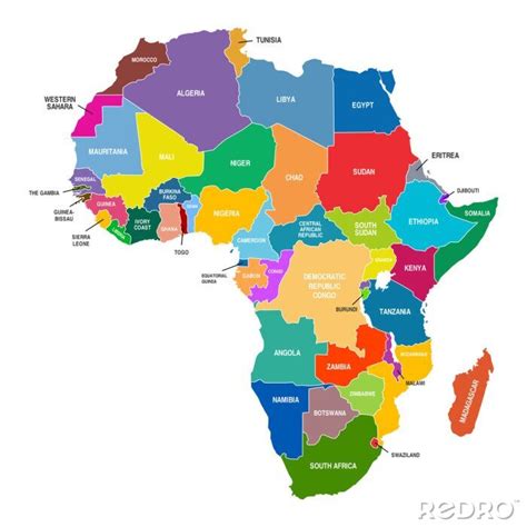 Kaart van Afrika met markeringen voor landen met verschillende gradaties van abortuswetgeving (bv. groen voor op aanvraag, geel voor medische noodzaak, rood voor verboden).