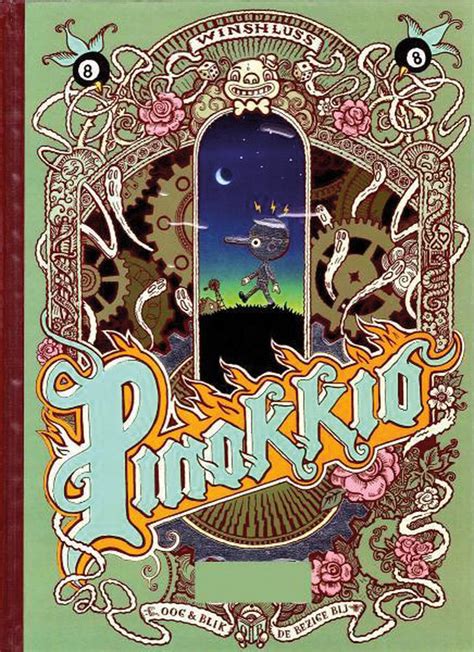 Cover van de strip 'Pinokkio' door Winshluss