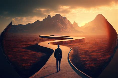 een beeld dat de introspectieve zoektocht naar het zelf symboliseert