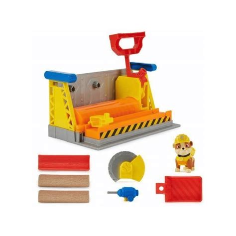 De PAW Patrol Rubble Werkplaats Speelset met speelzand en gereedschap