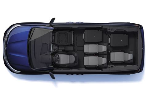 Diagram van de tweede zitrij in de Mitsubishi Outlander met aanduiding van de zitplaatsen en Isofix-ankers.