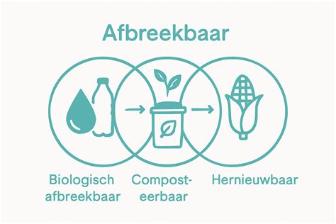 Illustratie die het verschil toont tussen reguliere en biologisch afbreekbare billendoekjes