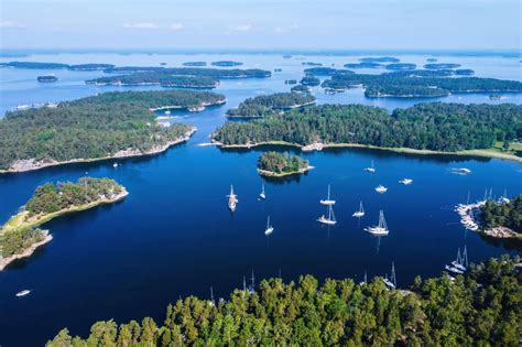 Overzicht van Stockholm met zijn vele eilanden en waterwegen