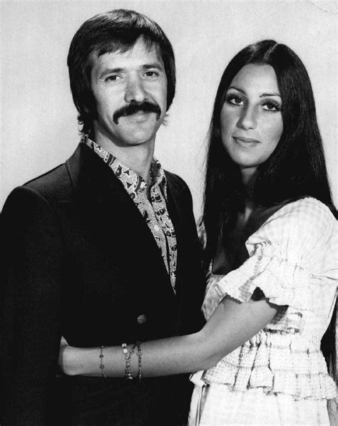 Cher in haar jonge jaren, deel van het duo Sonny & Cher.