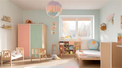 Infographic met veiligheidstips voor een kinderkamer