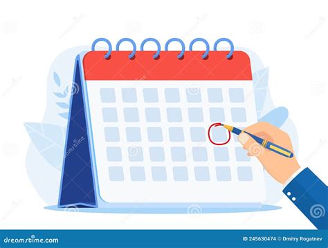 Illustratie van een kalender met een omcirkelde datum, symboliserend het vroegtijdig plannen van geboortekaartjes.