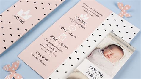 Collage van geboortekaartjes met en zonder foto, en voorbeelden van verschillende thema's.