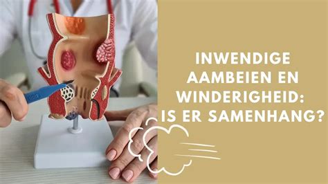 Gedetailleerde illustratie van de anus met de locatie van proctoscoop en aambeien