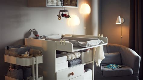 baby verzorgingshoek met warmtelamp