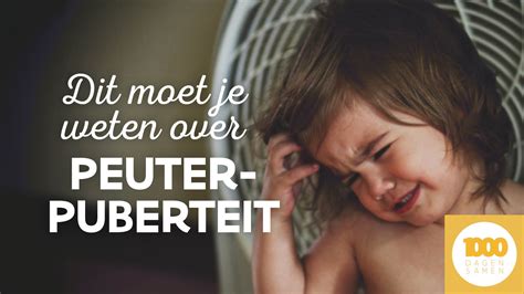 Infographic met de belangrijkste kenmerken van de peuterpuberteit en tips voor ouders.