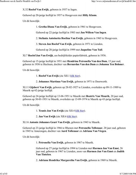 Genealogische stamboom van de familie Laduk