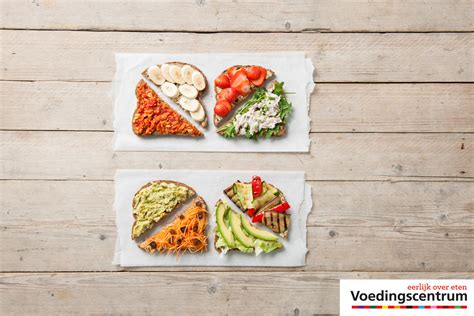 Voorbeeld van gezonde broodbeleg opties