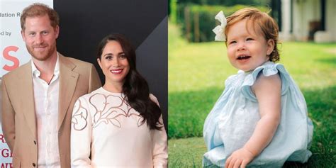 Foto van Meghan Markle met dochter Lilibet