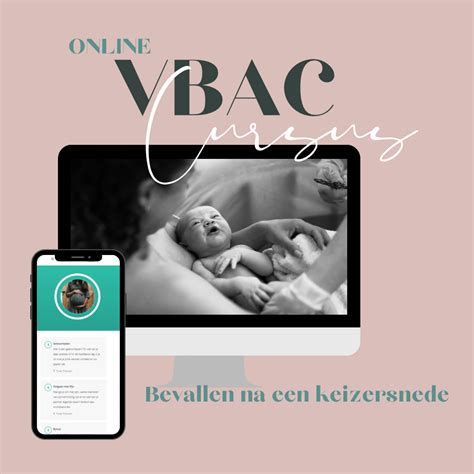 Screenshot van een online keuzehulp voor bevallen na een keizersnede.