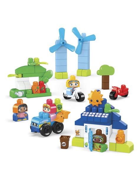 Vergelijking van Mega Bloks XL en kleine bouwstenen