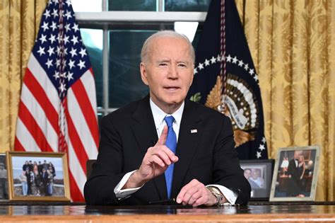 Foto van Joe Biden tijdens een verkiezingsmeeting