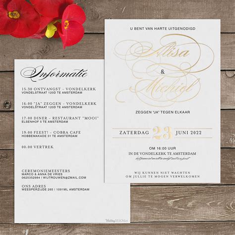 Voorbeeld van een enthousiaste uitnodigingstekst