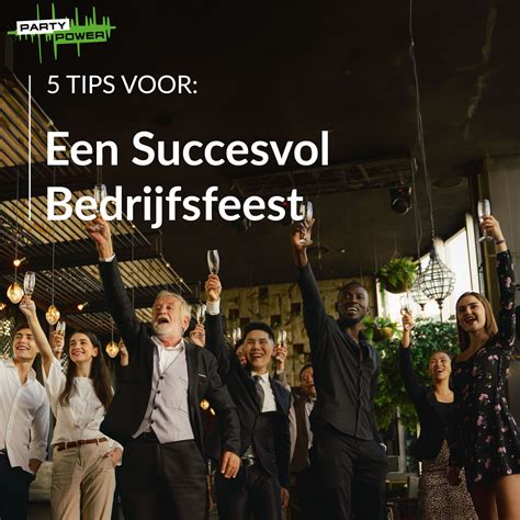 Voorbeeld van een teaser-post voor een intern bedrijfsfeest