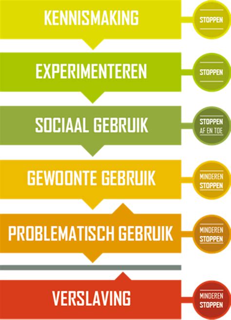 Illustratie van de verschillende kleuren en stadia van kraamvloed.