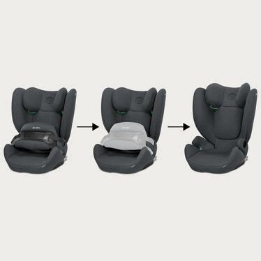 Illustratie van een kind dat gebruik maakt van de Cybex Lemo stoel met de Training Tower accessoire.