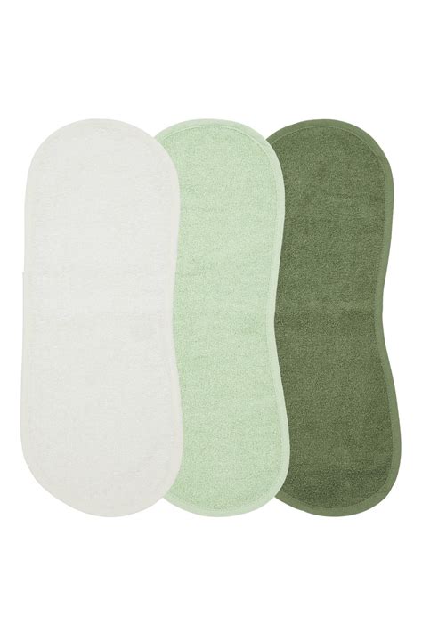 Verschillende kleuren Meyco Baby Spuugdoeken in badstof