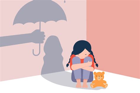 Infographic die de diverse psychische en fysieke gevolgen van vroegkinderlijk trauma weergeeft