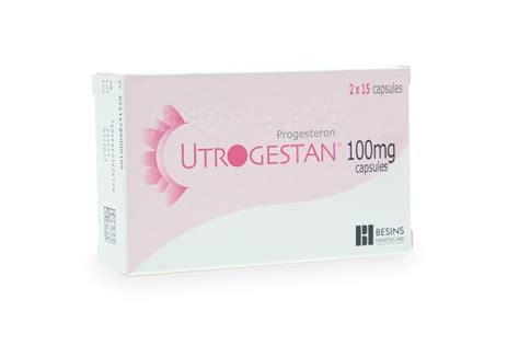 Verpakking van Utrogestan capsules