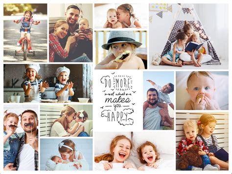 collage van verschillende originele zwangerschapsaankondigingen zoals een mok, puzzel en romper