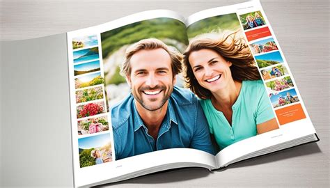 Voorbeeld van een baby fotoboek pagina met verschillende foto's en tekst