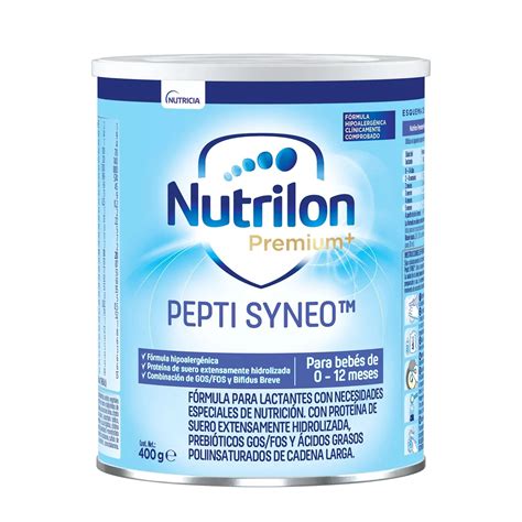 Afbeelding van de verpakkingen van Nutrilon Pepti Syneo 1, 2 en Nutrilon Pepti MCT.