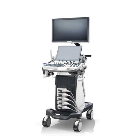 moderne echografie apparatuur in een klinische setting
