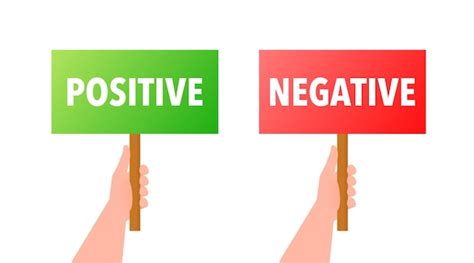 Illustratie van verschillende zwangerschapstestresultaten: negatief, positief met duidelijk streepje, positief met licht streepje, en een indrooglijntje.
