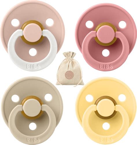 collectie BIBS fopspenen in verschillende kleuren