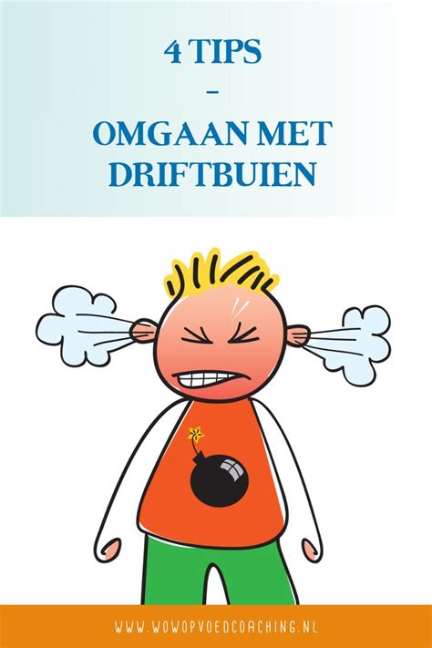 infographic met 6 tips voor het omgaan met driftbuien