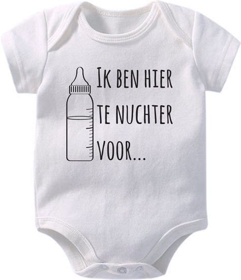 Een baby rompertje en een T-shirt voor een grote broer met bijpassende teksten