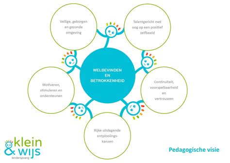 Infographic die de verschillende leeftijdsgroepen en activiteiten op een kinderdagverblijf toont.