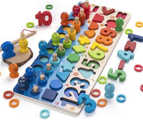 Diversiteit aan educatief speelgoed voor peuters