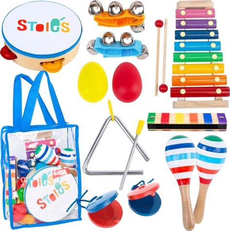 Overzicht van muziekinstrumenten voor peuters