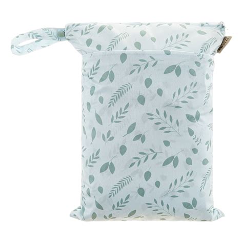 Illustratie van een 'wetbag' met wasbare luiers