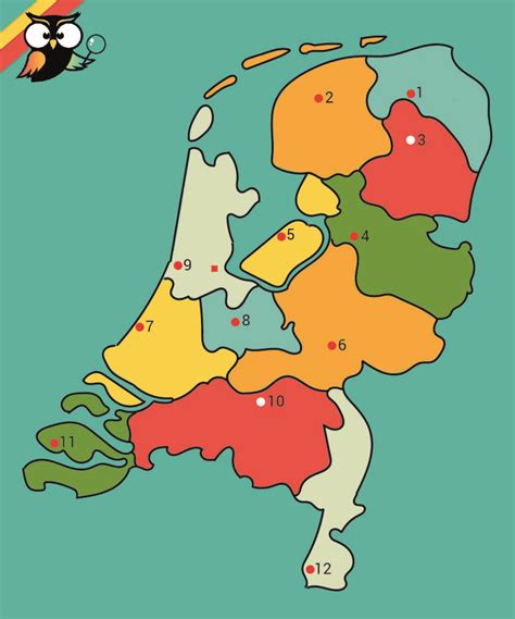 Kaart van Nederland met aangegeven regiogemeenten die zijn aangesloten bij Nu Niet Zwanger