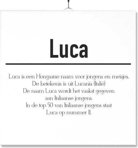 Collage van bekende personen met de naam Luca
